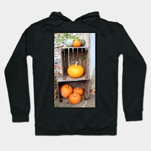 Crates of Orange Pumpkins Hoodie